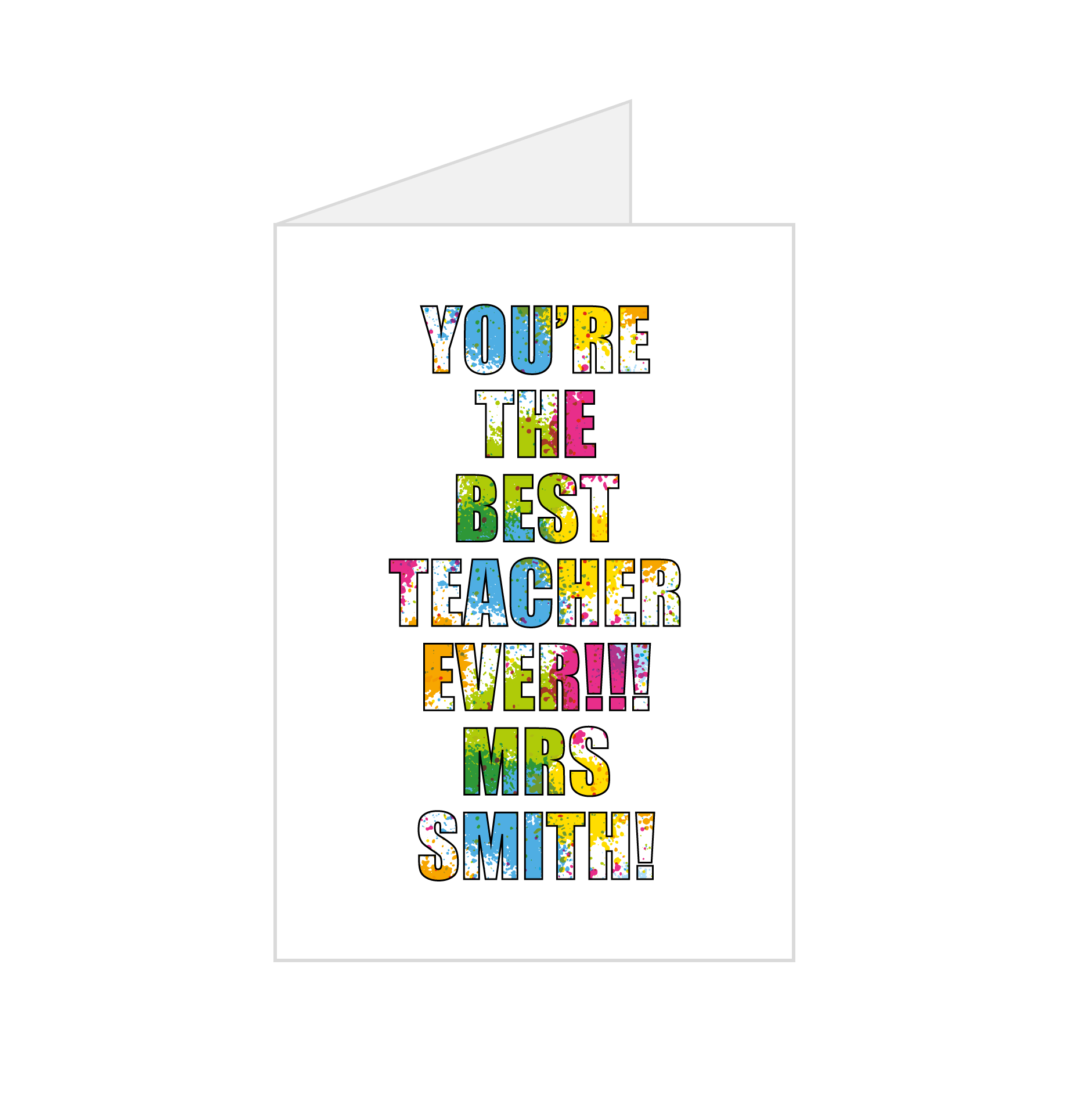 005YOU’RETHEBESTTEACHEREVER Evoke Visual